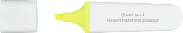 Centropen Zakreślacz Highlighter STYLE FLUO 6252 żółty 22442-uniw