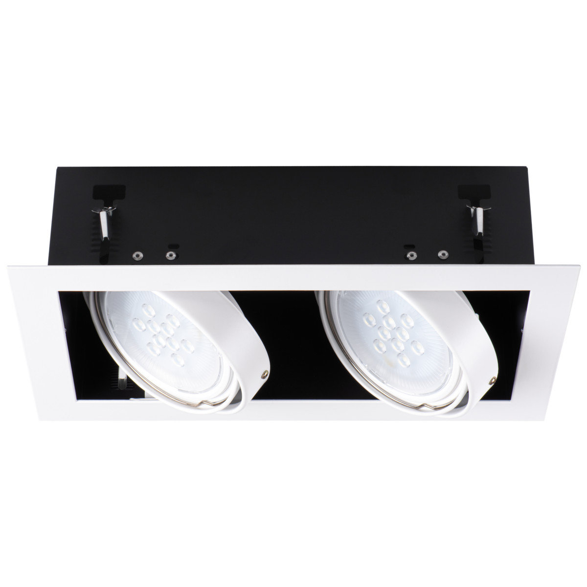 Kanlux MATEO ES DLP-250-W OPRAWA WPUSZCZANA DOWNLIGHT 2X25W ES111 GU10 BIAŁY 32933
