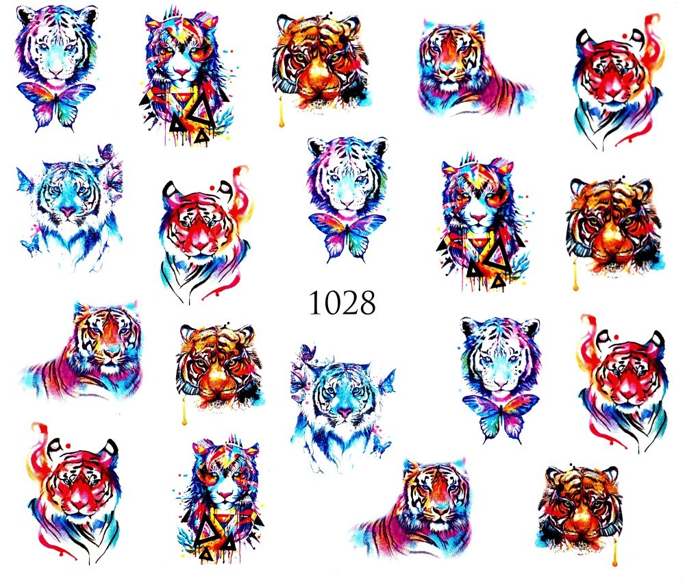 Naklejki wodne na paznokcie Wielkanocne - nr 38W