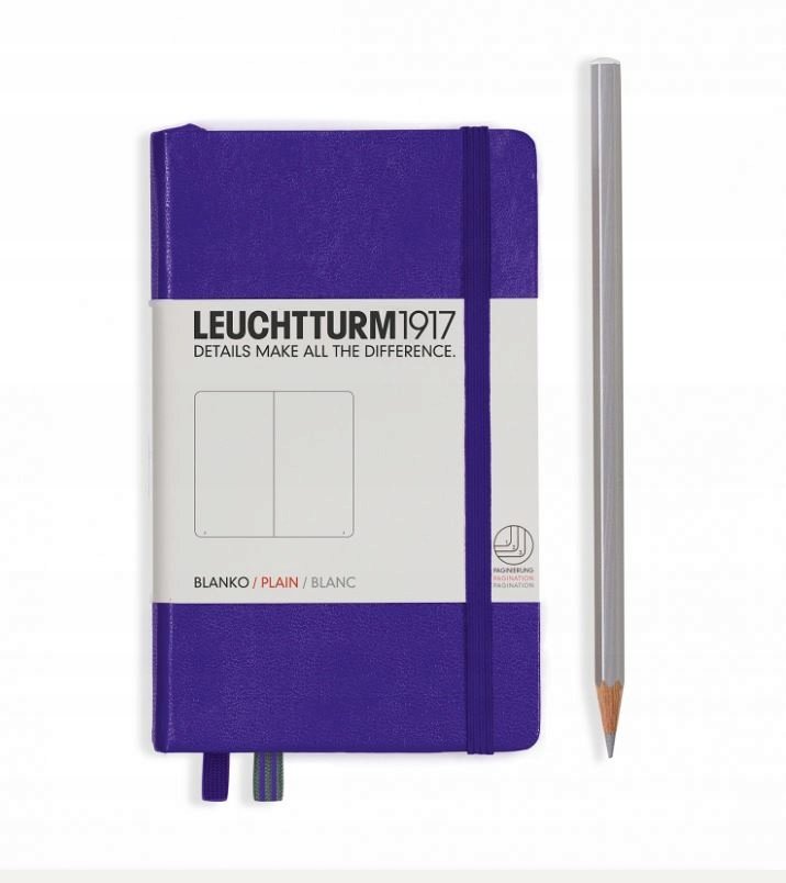 Notatnik Leuchtturm1917 Pocket A6 PURPURA gładki
