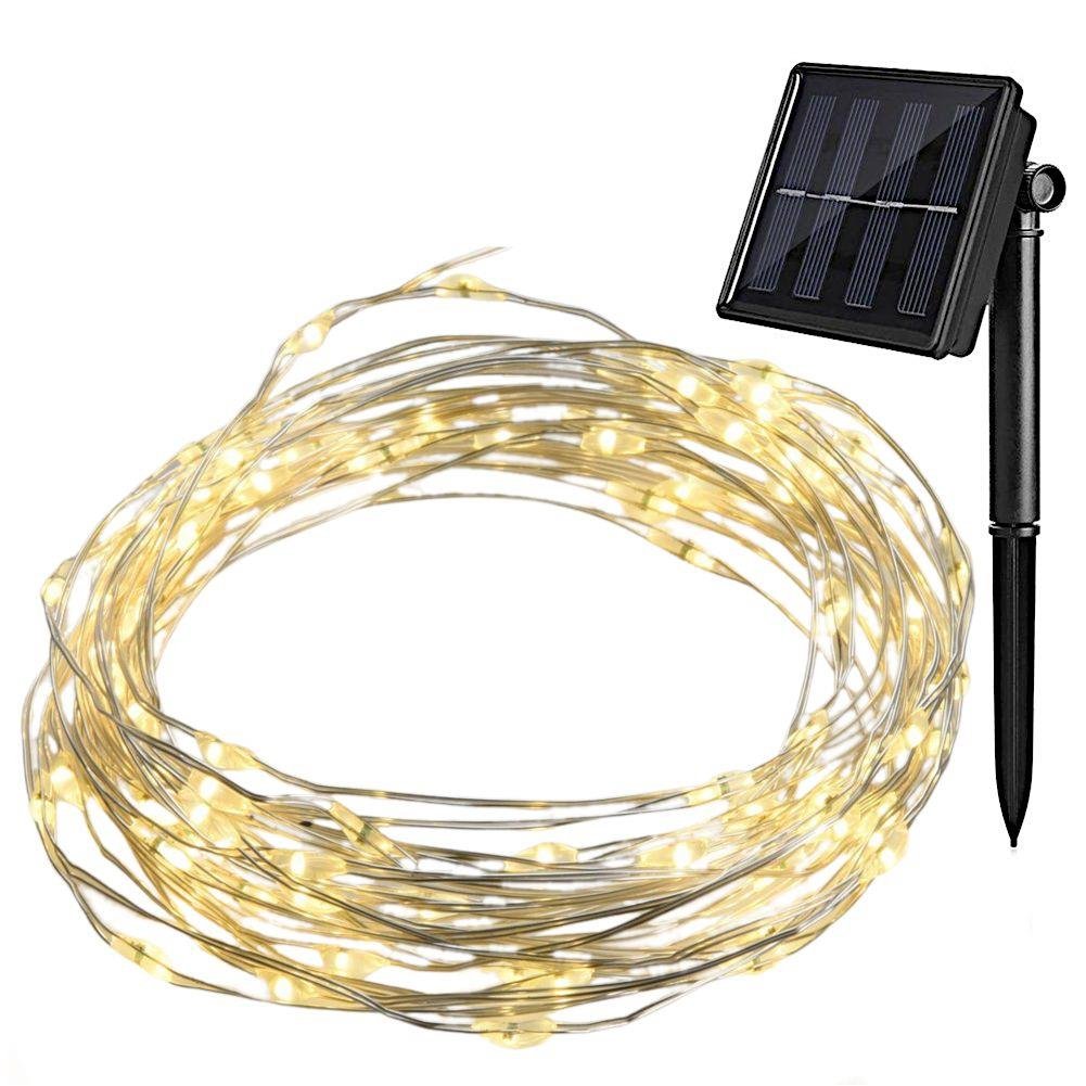 LAMPKI SOLERNE ŁAŃCUCH  DO OGRODU 100LED 339014