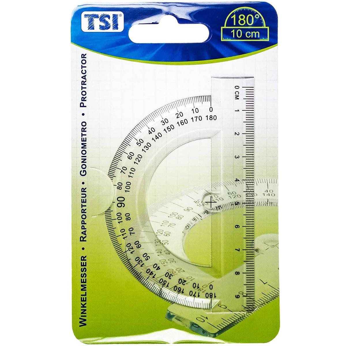 TSI 46208 Kątomierz z linijką 10cm