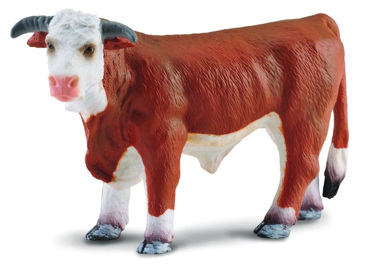 Collecta Byk rasy Hereford - minifigurka 4892900882345