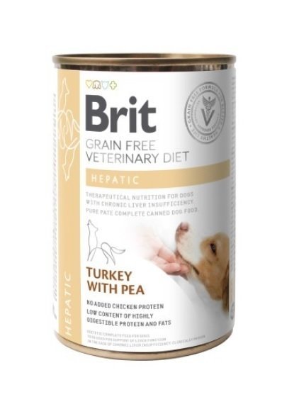 Brit GF Veterinary Diet Dog Hepatic 400 g