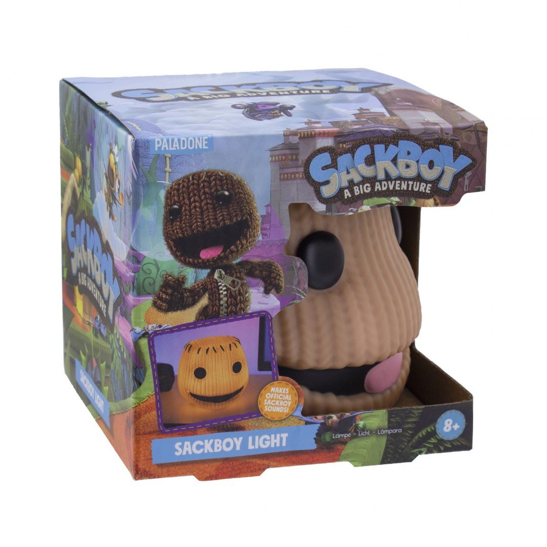 Paladone LITTLE BIG PLANET ŚWIECĄCA LAMPA + DŹWIĘK SACKBOY PP8457LBP