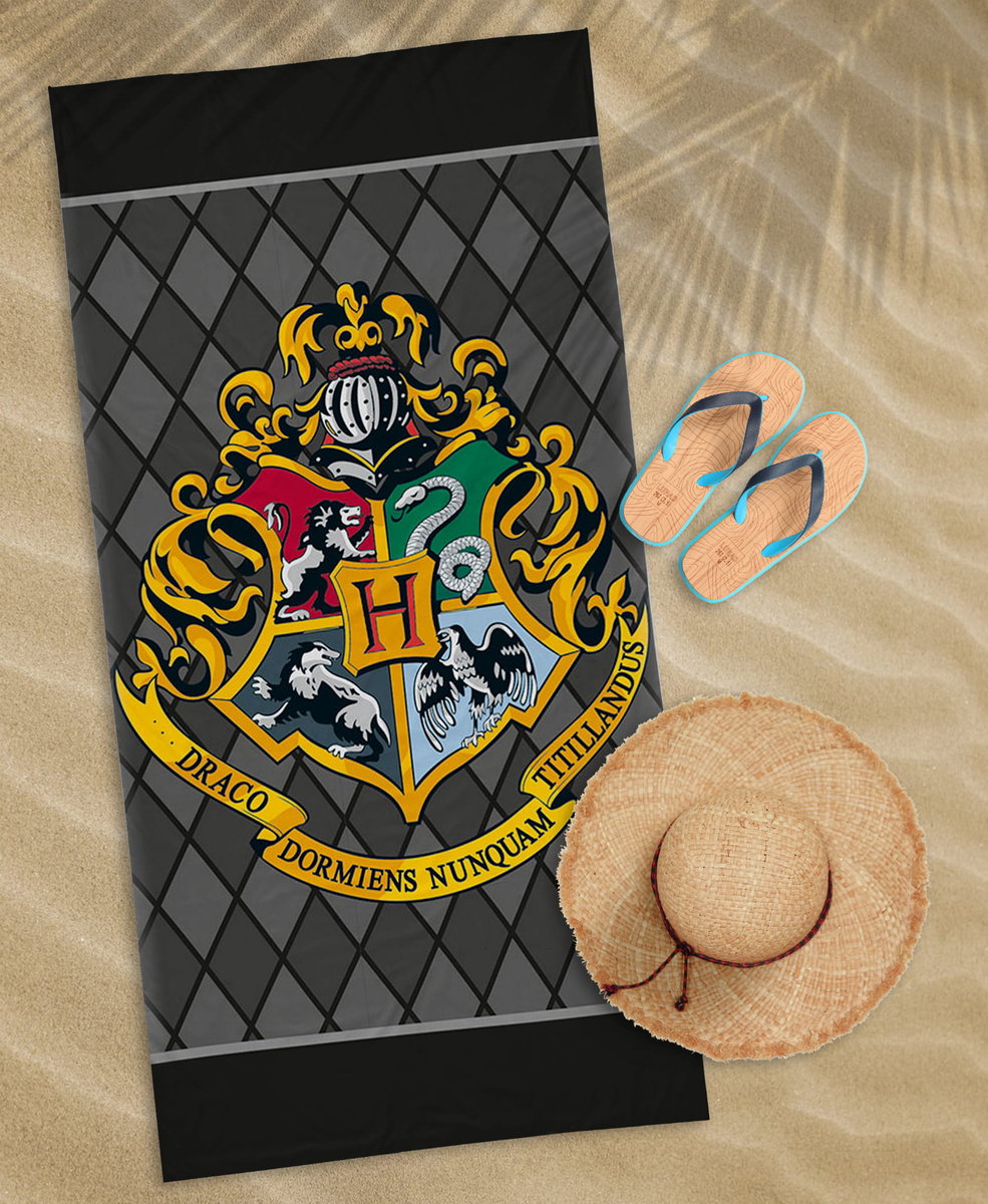 Detexpol Ręcznik Kąpielowy Plażowy 70x140 Harry Potter HP03_20210930191253