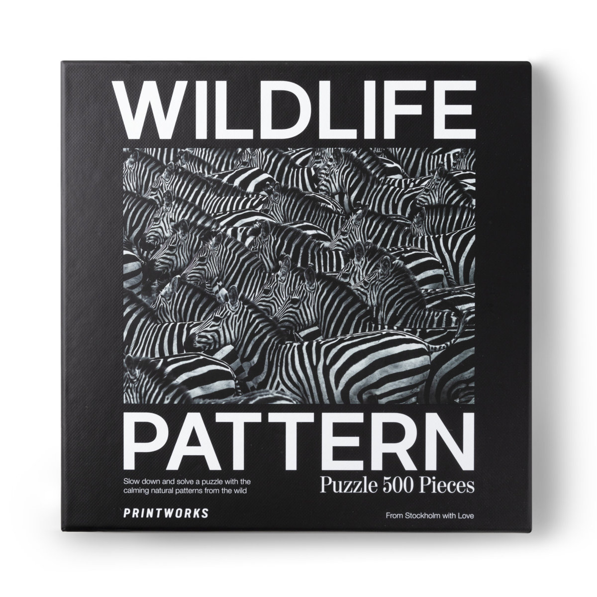 Zebra Printworks Puzzle Printworks Wildlife Pattern PW00518