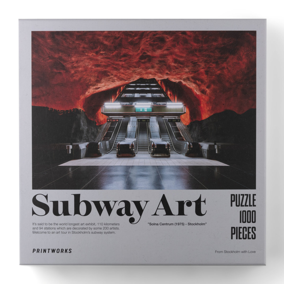 Printworks Zagadka metra w ogniu Printworks 1000 kawałki puzzli