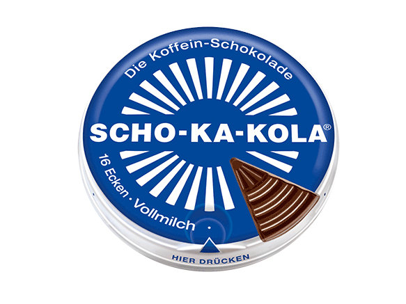 Czekolada Scho-Ka-Kola mleczna z kofeiną