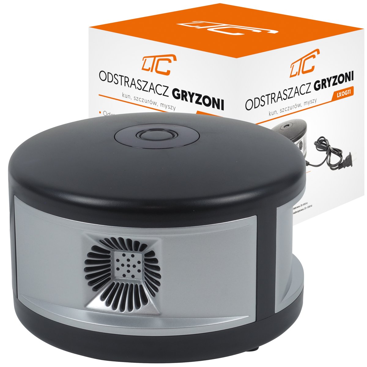 Odstraszacz Gryzoni Kun Szczurów Myszy Mocny