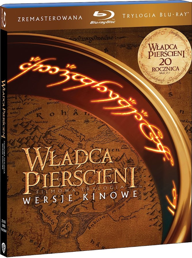 GALAPAGOS Władca pierścieni: Zremasterowana trylogia wersja kinowa (3BD)