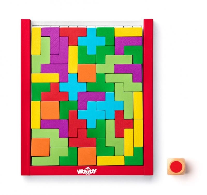 WOODY Tetris układanka puzzle WD91918