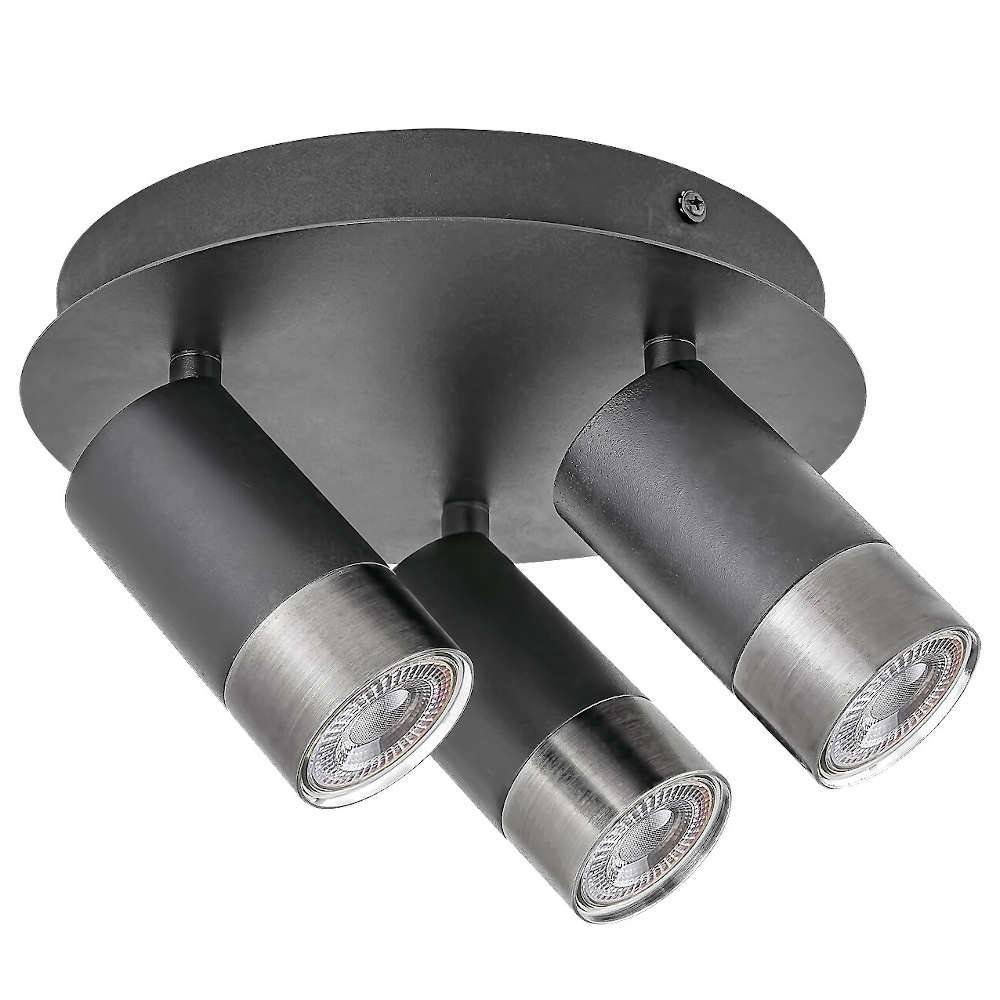 Rabalux 5071 - Oświetlenie punktowe ZIRCON 3xGU10/5W/230V