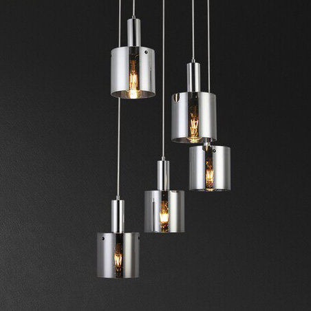 Rabalux 5251 - Żyrandol na lince DONATI 5xE27/60W/230V