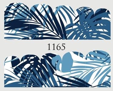 Naklejki wodne na paznokcie - nr 1165