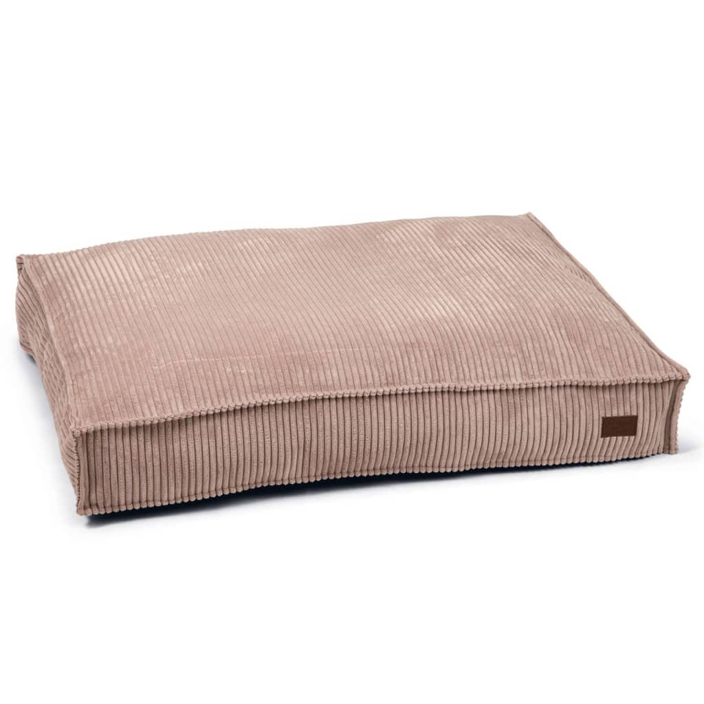 Designed by Lotte Poduszka dla psa, prążkowana, 100x70x15 cm, różowa