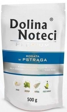Dolina Noteci Premium Adult Pstrąg 10x500g SASZETKA