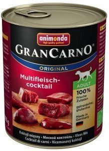 ANIMONDA GranCarno Adult Dog smak: Koktajl mięsny 6 x 800g
