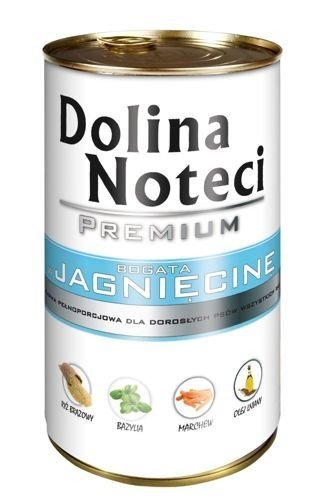 Dolina Noteci PREMIUM Junior bogata w jagnięcinę 12x400g 23312-uniw