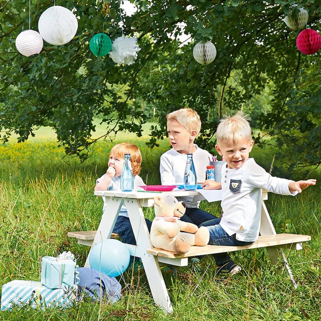 PINOLINO Pinolino 201611 kindersi wyposażenie tzga 'welur Nicki na 4'  biały