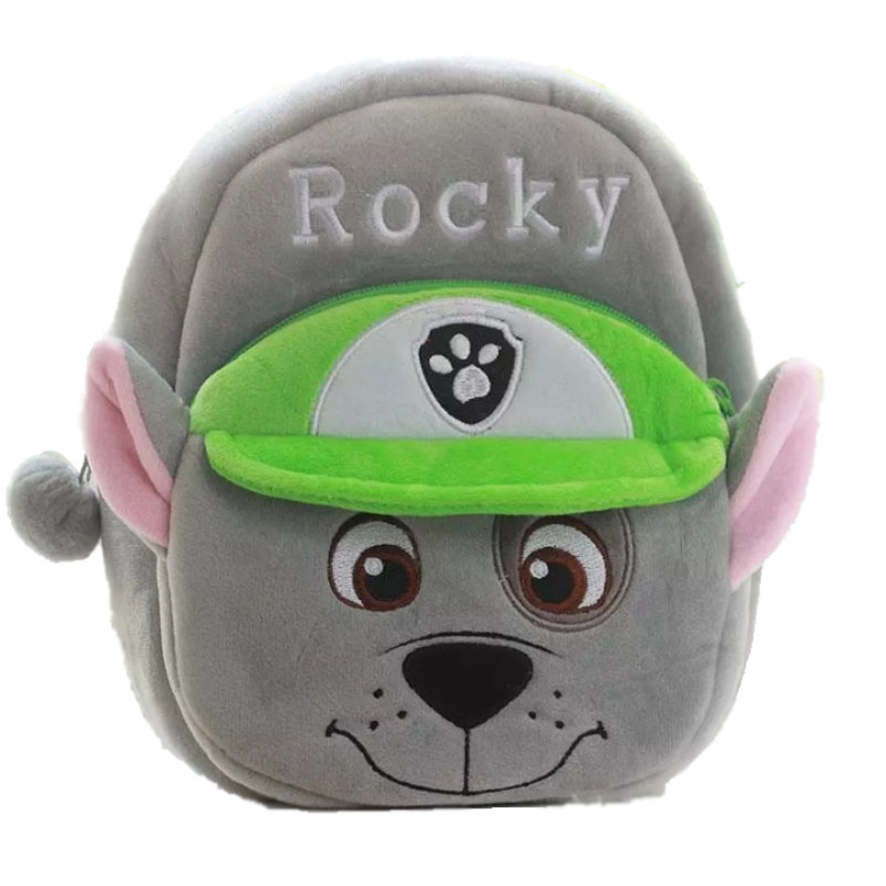 Plecak Pluszowy Dziecięcy Psi Patrol Rocky, Hopki