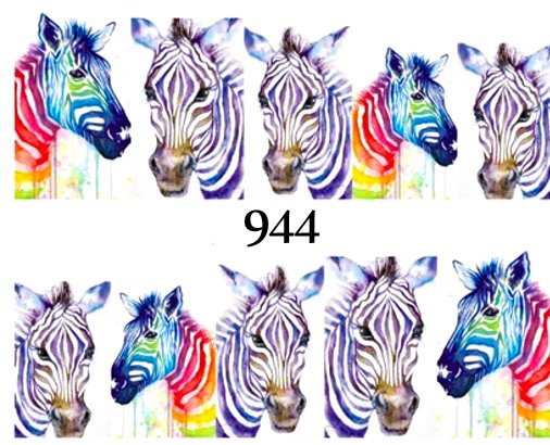 Naklejki wodne na paznokcie - nr 944