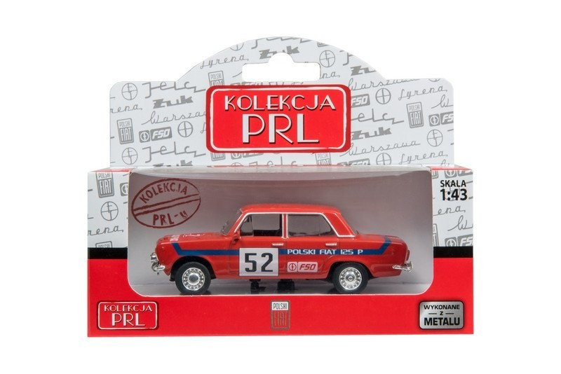 Daffi Kolekcja PRL-u Fiat 125P - Rajdowe, 2 kolory