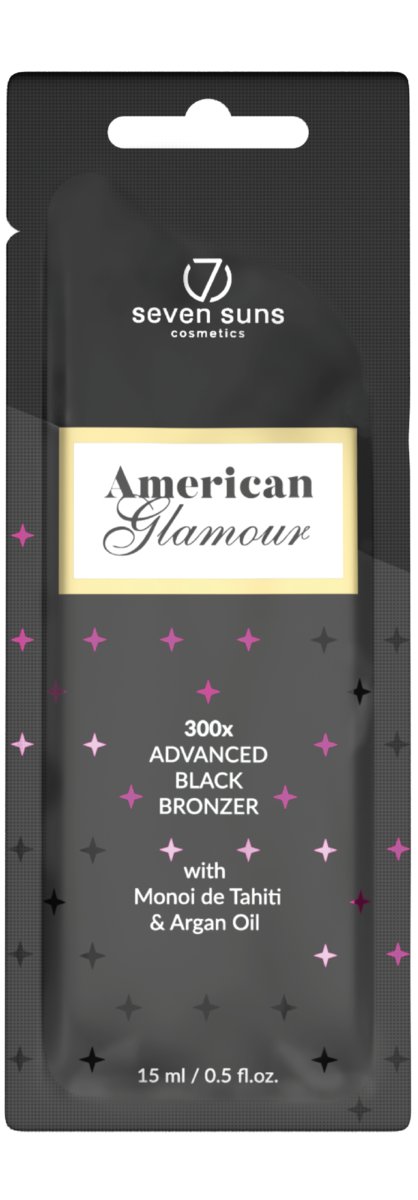 7SUNS American Glamour Mega Mocny Bronzer Opalanie