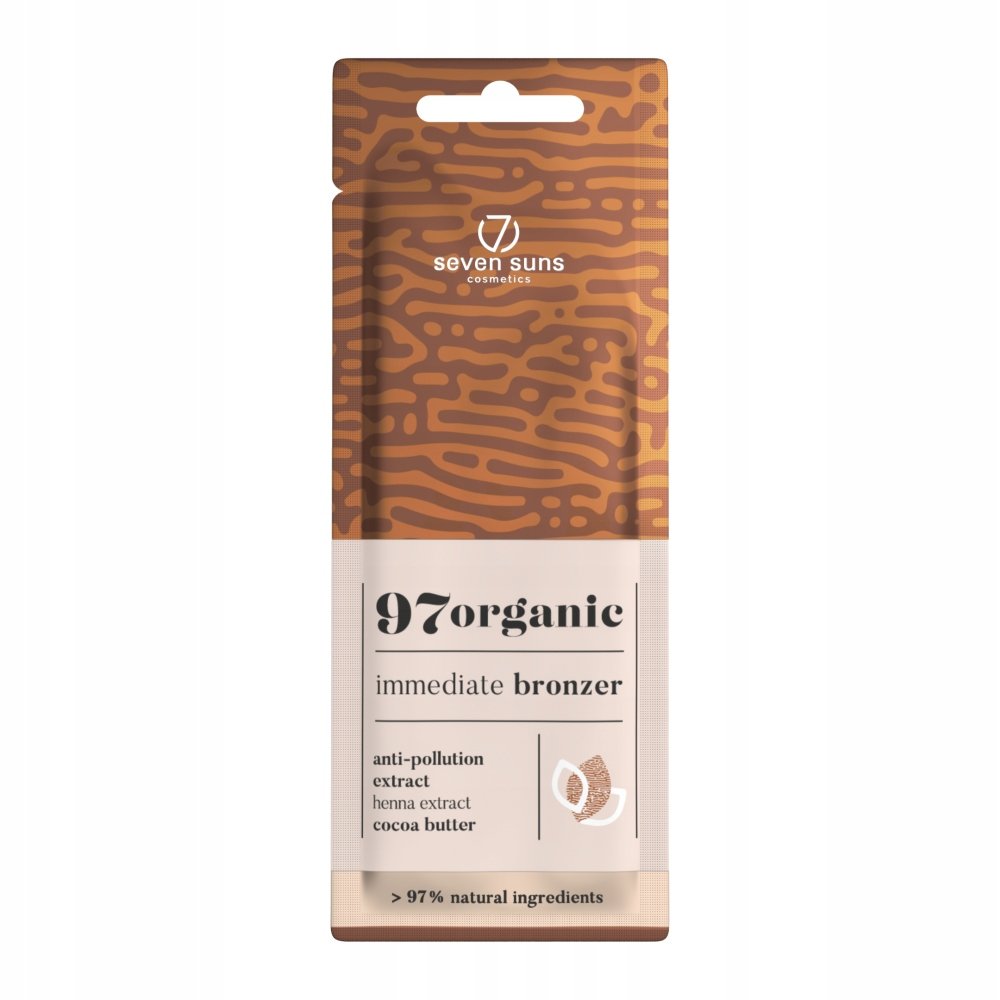 7Suns 97organic Naturalny Bronzer Natychmiastowy