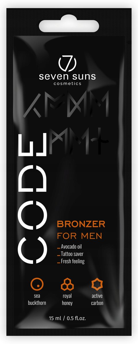 7 Suns Code Bronzer For Men Dla Mężczyzn 250 ml
