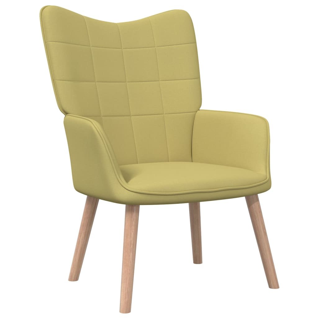 vidaXL Lumarko Fotel, 62 x 68,5 x 96 cm, zielony, obity tkaniną! 327924