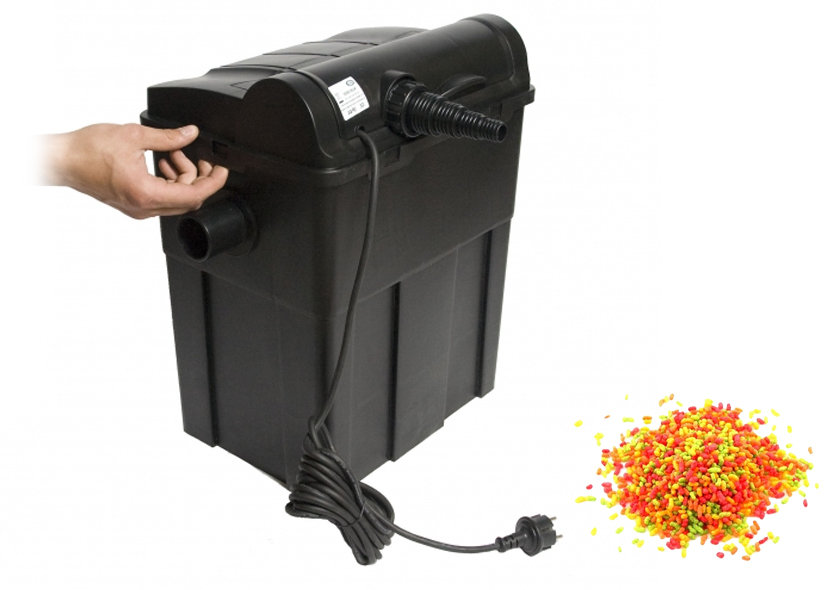 Aqua Nova Nub-9000 Filtr przelewowy 48 l Poj + Lampa Uv 9 W