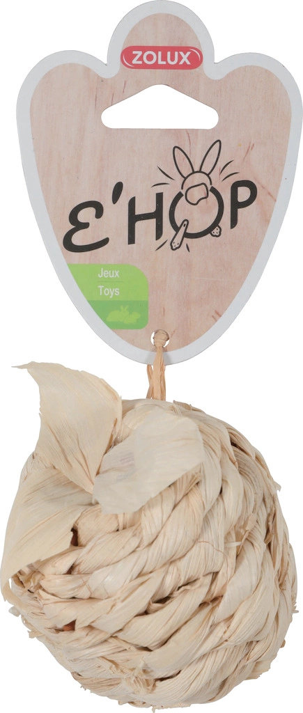 Zolux Zabawka EHOP rzodkiewka z liści kukurydzy 8,2 cm dla gryzoni