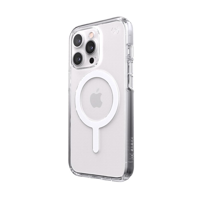 Speck Presidio Perfect-Clear + MagSafe - Etui iPhone 13 Pro z powłoką MICROBAN (Clear)