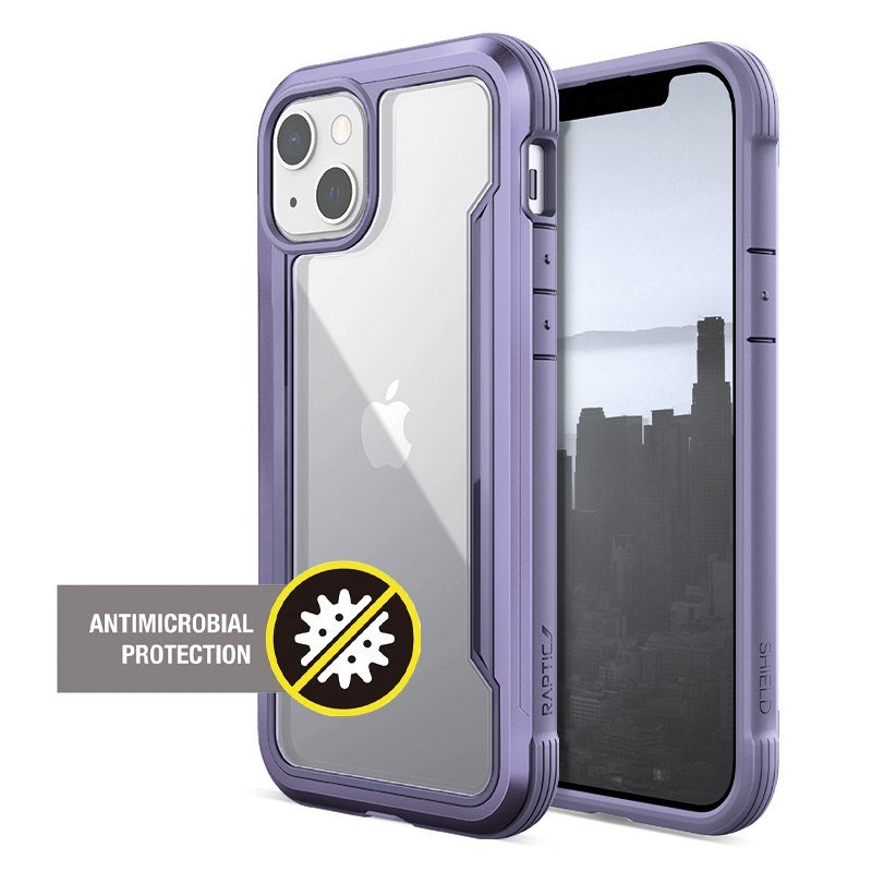 X-Doria Raptic (dawniej Raptic Shield Etui Aluminiowe do iPhone 13 (Purple) 473378