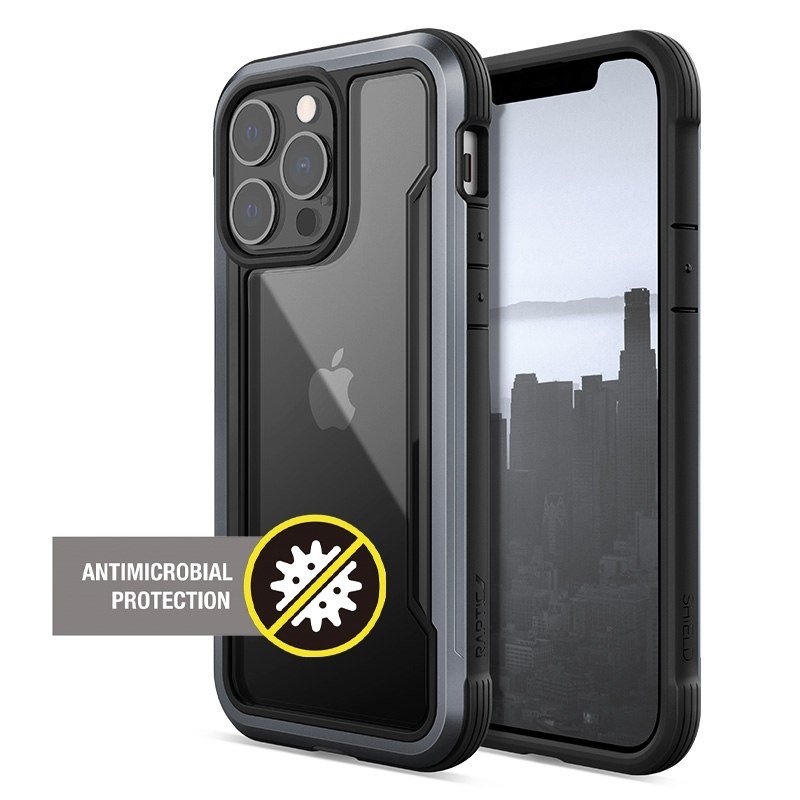 X-Doria Raptic (dawniej Raptic Shield Etui Aluminiowe do iPhone 13 Pro (Black) 472722