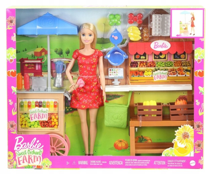 MATTEL Lalka Barbie – Relaks GJB65