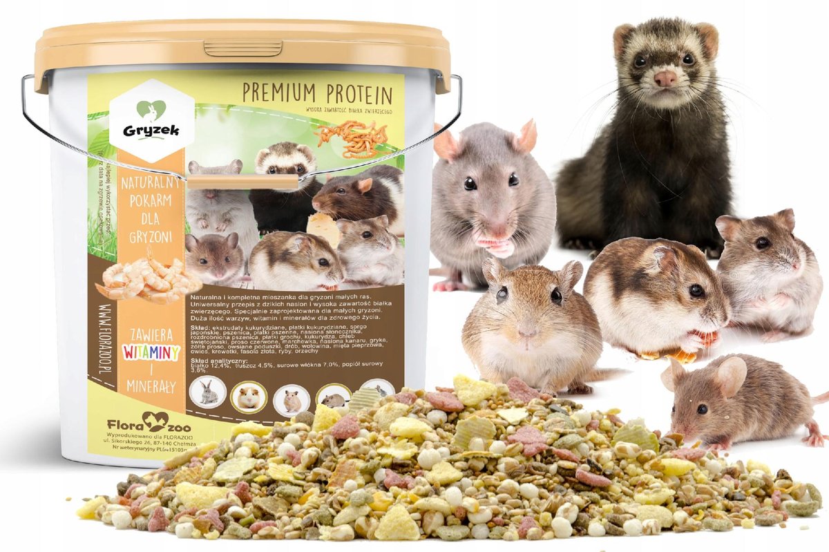 KARMA PREMIUM PROTEINS DLA GRYZONI 5L
