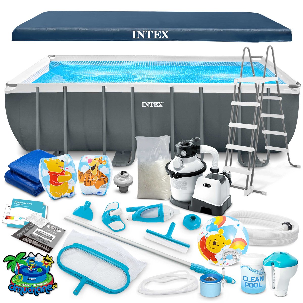 Intex Basen ogrodowy stelażowy 549 x 274 x 132 21w1 26356-20W1