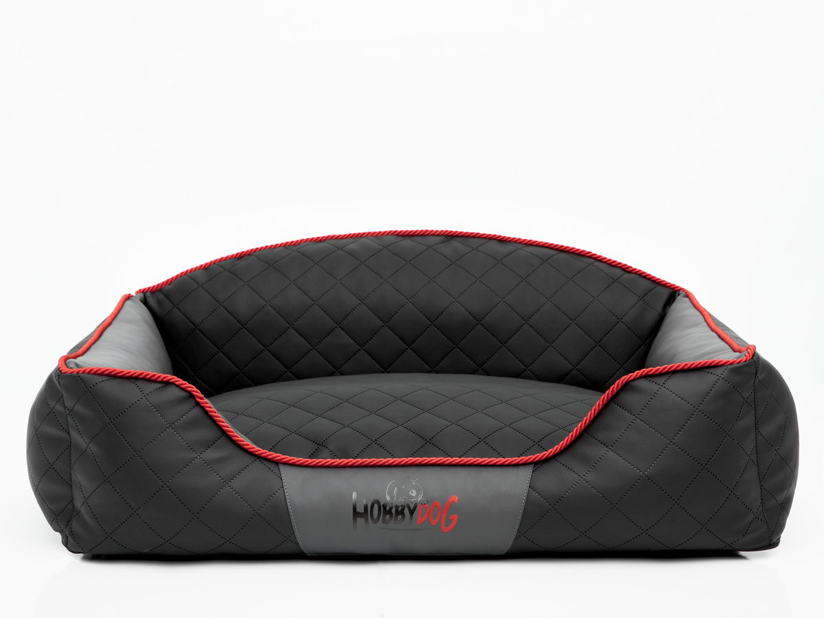 Hobbydog Legowisko Elite Czarne grafitowe boki XL XL ELICZG10