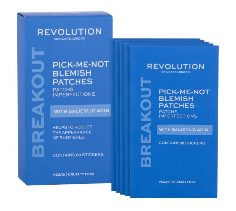 Revolution Skincare Revolution Skincare Pick-Me-Not Blemish Salicylic Acid 60 szt Maseczka do twarzy