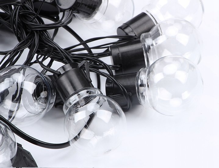 Solarna Girlanda Ogrodowa Led 3,4M Wisząca Kulki