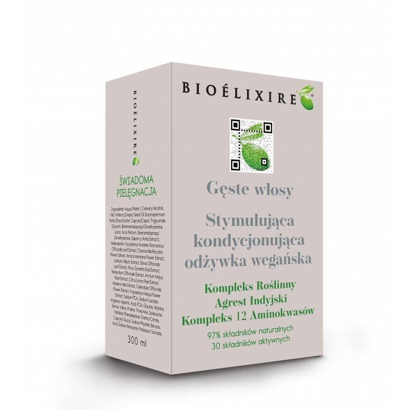 Bioelixire Gęste włosy odżywka wegańska 300ml