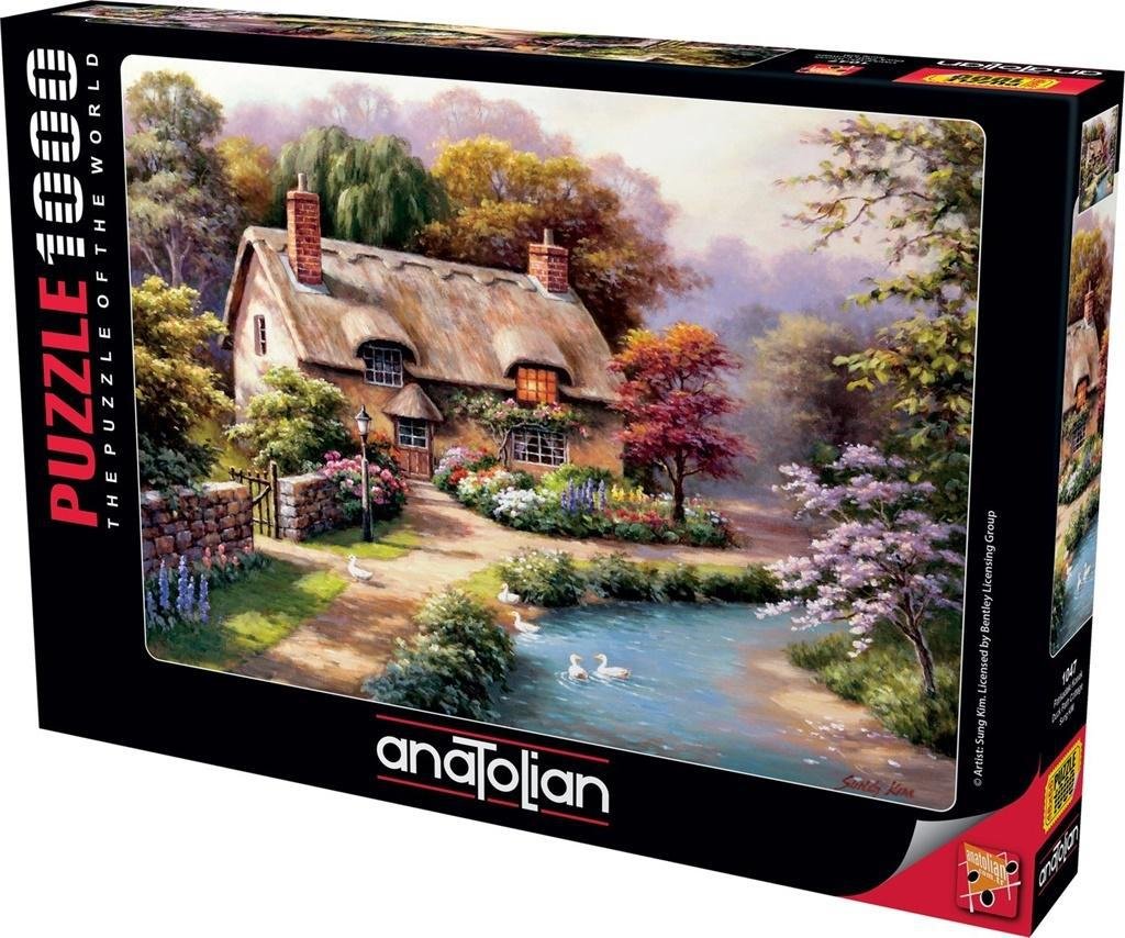 Anatolian Puzzle 1000 Dom nad rzeką - Anatolian
