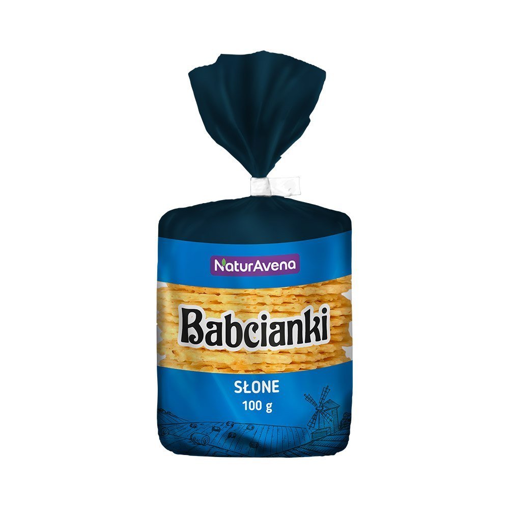 NaturAvena Babcianki Słone 100g - NAVBABCIANSLO