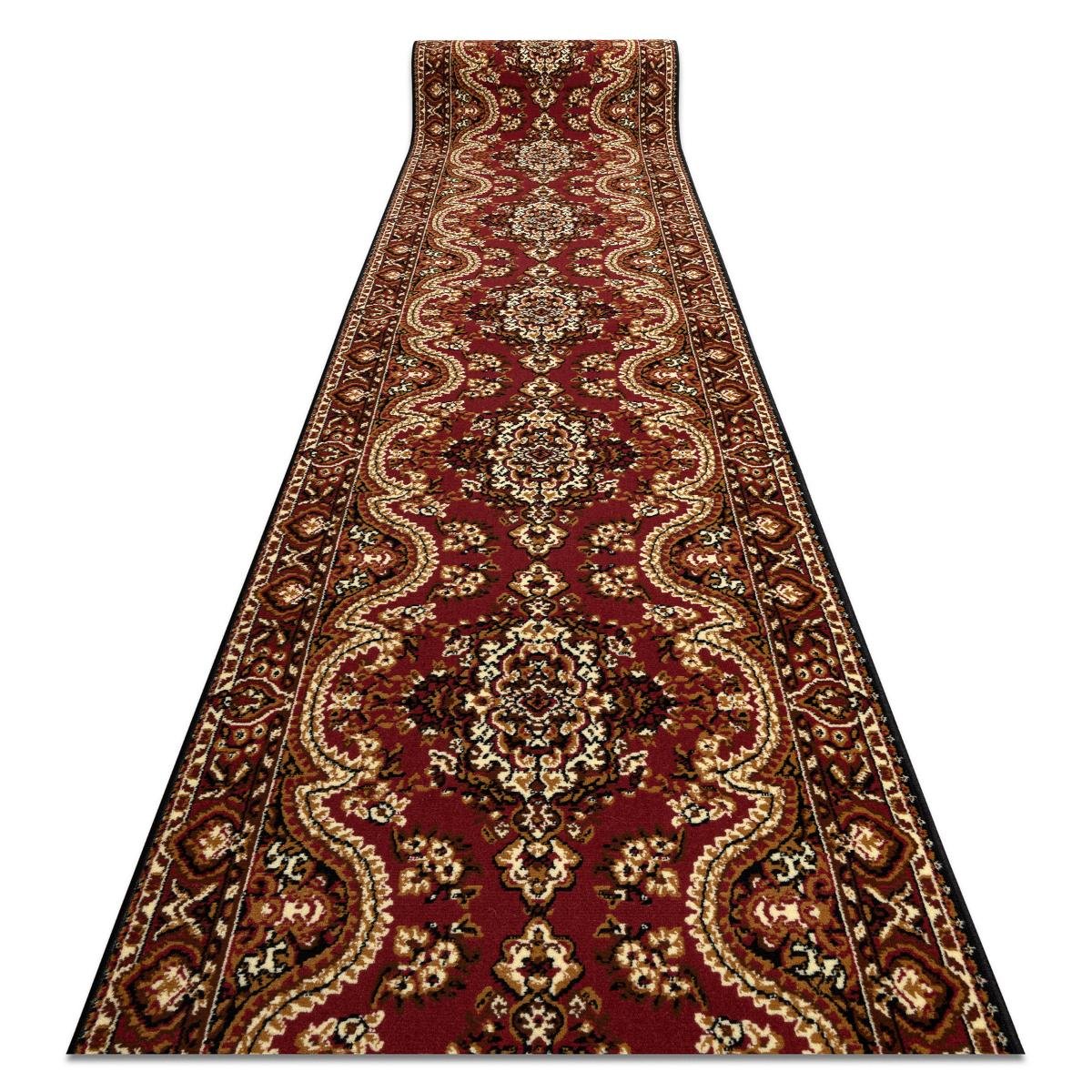 CHODNIK BCF WIOSNA bordo 120 cm, 120x440 cm