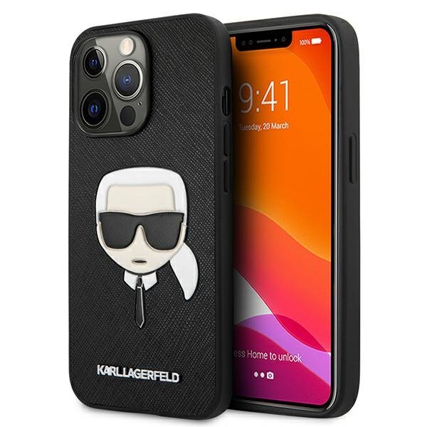 Etui Karl Lagerfeld KLHCP13LSAKHBK do iPhone 13 Pro / 13 6,1