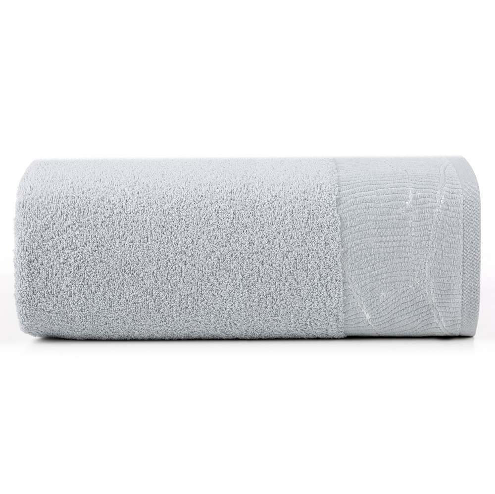 Eurofirany Euro Firany Ręcznik Kąpielowy Metalic Stal 70x140 1217321