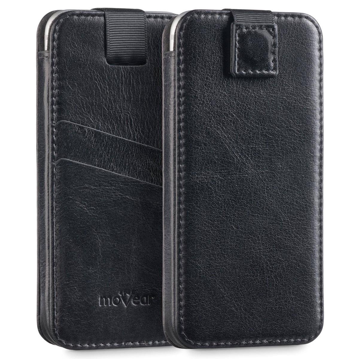 movear MOVEAR PocketCase C+ wsuwane etui - portfel 2w1 na iPhone 7 4.7 CZARNY WSUWANE SKÓRA NATURALNA AIP67PCPPBKVBK