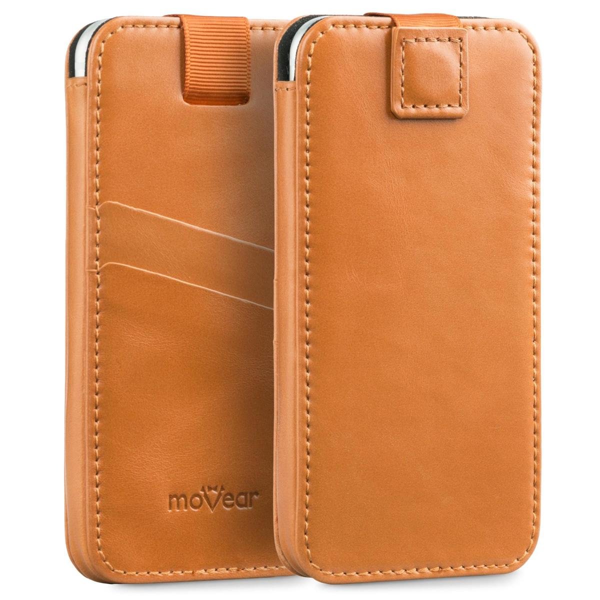 movear MOVEAR PocketCase C+ wsuwane etui - portfel 2w1 na iPhone 7 4.7 WSUWANE SKÓRA NATURALNA BRĄZOWY JASNY AIP67PCPPBKVLB